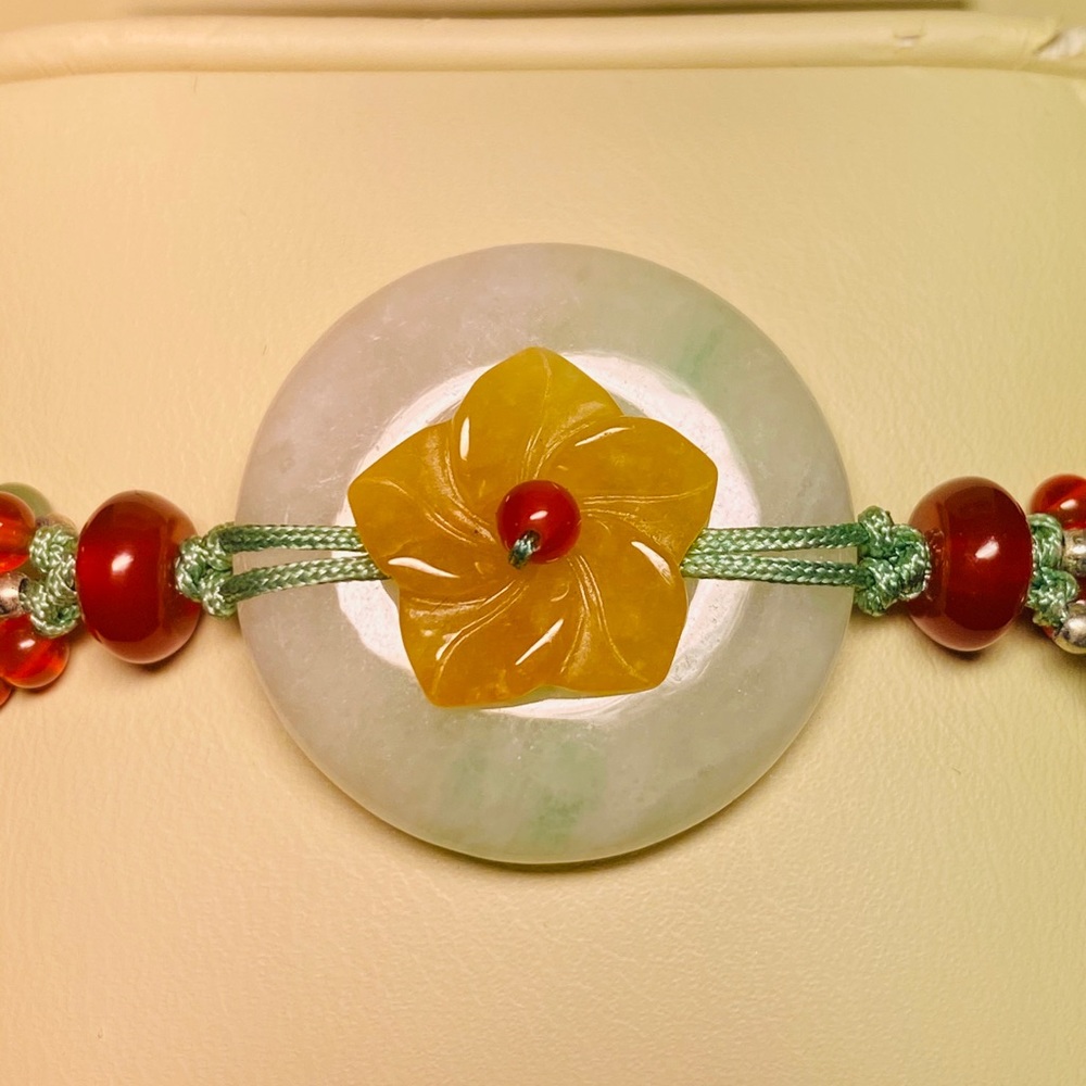 COPY - Hand made jade bracelet - Picture 3 of 8